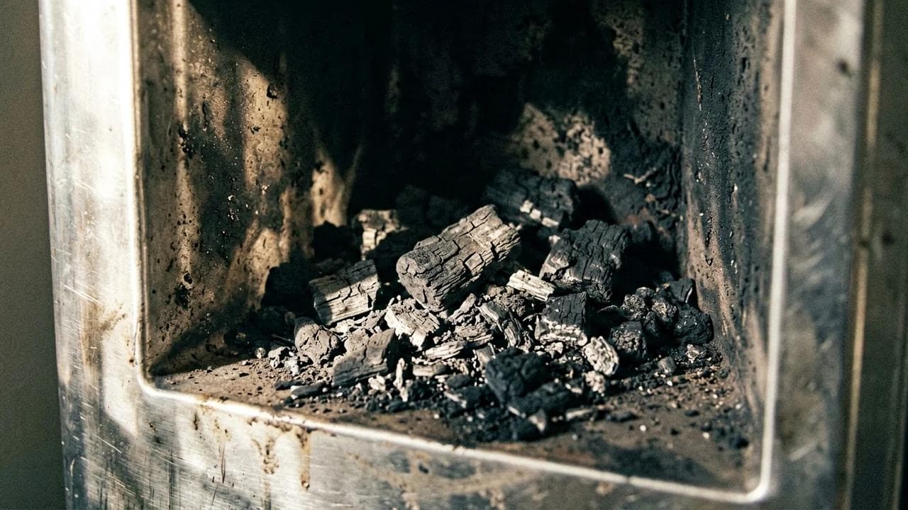 conduit cheminee encrasse suie creosote