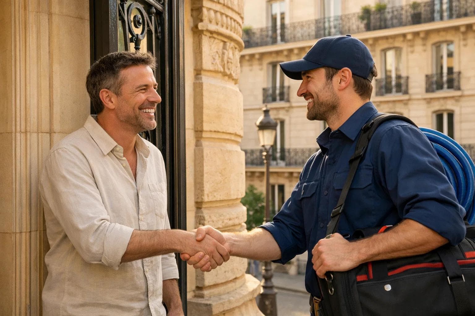 debouchage satisfait