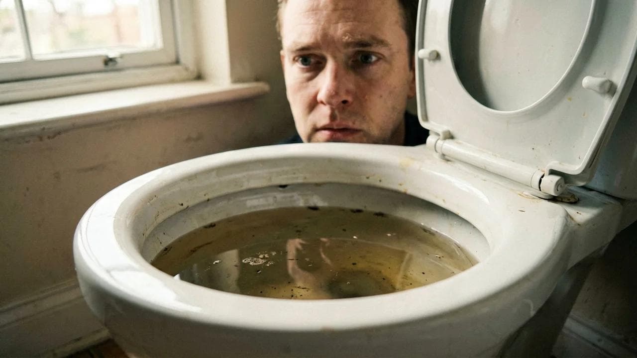 niveau-d'eau-WC-signe-blocage-canalisation